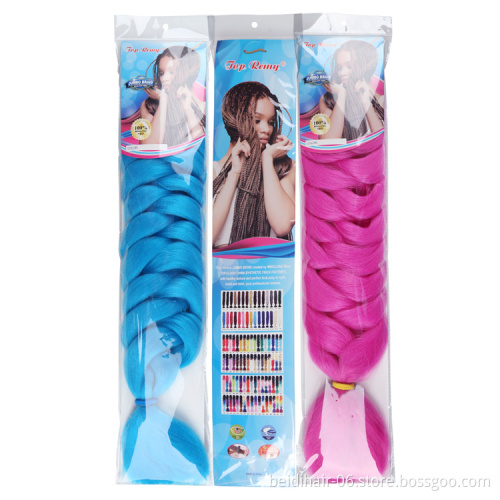 82inch Long Jumbo Braids 165g Low Temperature Fiber Hair Crochet Braids Yaki Jumbo